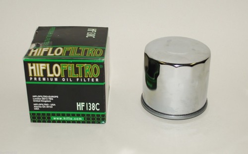 Chrome oil filter fits - chrome,