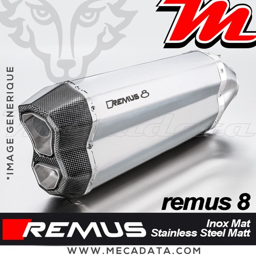 Silencer exhaust remus - silencer, 8