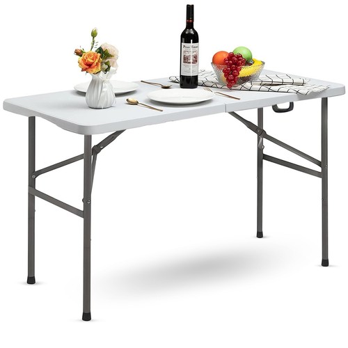 4ft heavy duty folding table - folding,