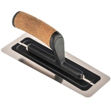 Flexible Finishing Plastering Trowel 240mm Venetian Cork Handle Toolty DIY
