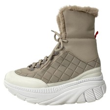 MBT - Gray Beige White Leather