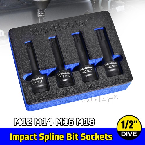 Peices impact spline bit - peices,