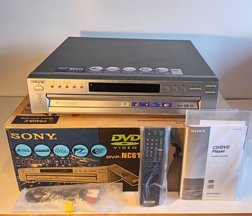 Sony dvp nc615 dvd disc - sony,