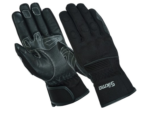 Motorbike gloves leather - gloves,