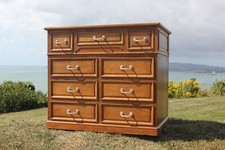 WHITE STAR LINE RMS BRITANNIC & OLYMPIC 1ST CLASS STATEROOM CHEST OF DRAWS