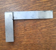 Vintage Rabone Chesterman No. 9/4"/10cm BSS 939 4" Steel Square Made in England