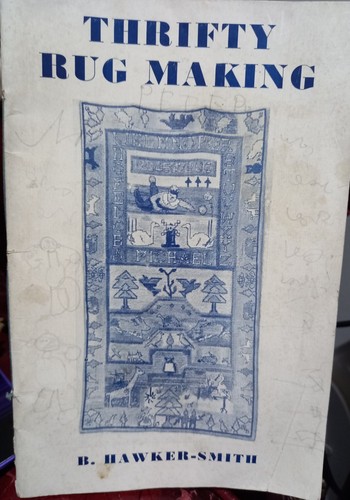Vintage 1950s thrifty rug - vintage,