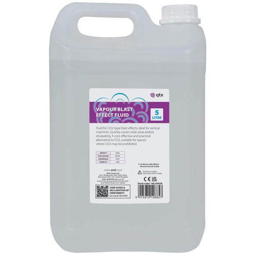Qtx vapour blast effect - effect, fluid