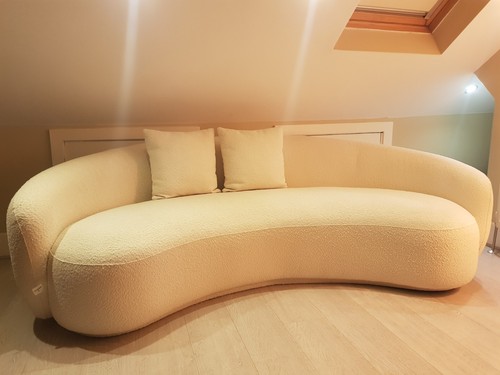 Curved sofa