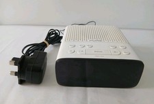 PURE SIESTA S2 RISE CLOCK RADIO DAB/FM DIGITAL RADIO FULLY WORKING WITH MAINS