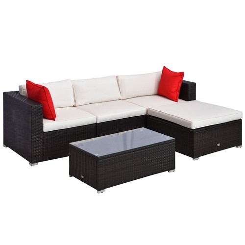 Piece garden sectional - sectional, set