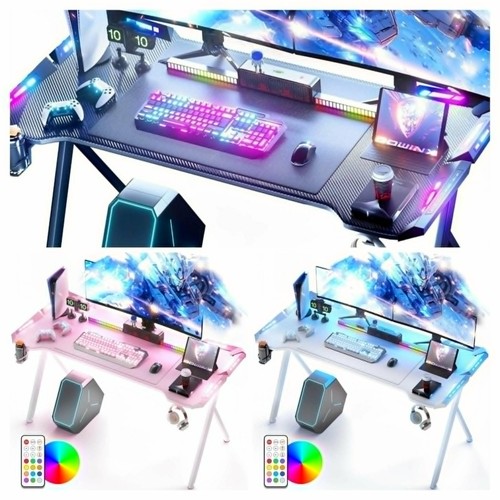 Gaming desk with led - gaming,