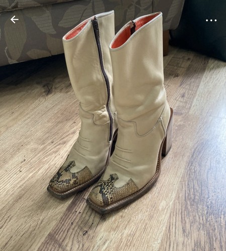 Soles snakeskin leather - snakeskin,