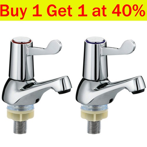 Twin taps set hot - twin,