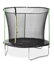 New✅ Plum 8ft Trampoline With Enclosure Black Green Outdoor Garden Springsafe 🚚