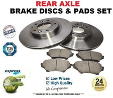 Rear Axle BRAKE DISCS + PADS