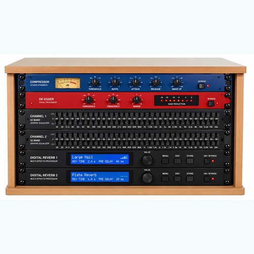 Music studio rack case - music,