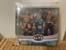 WWE Elite Jeff Hardy & Triple H Smackdown 2 Pack with Original Accessories 