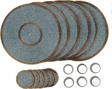 Handcrafted Glass Beaded Round Placemats, Coasters & Napkin Rings Set of 18 