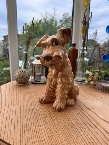 Sylvac 1380 terrier dog - sylvac,