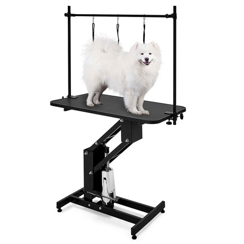 Hydraulic dog grooming table - hydraulic,