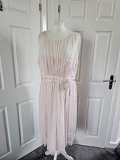 Debut Pink Mesh Netted Dress