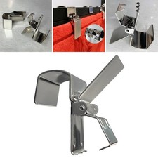 Rug Clip Display Rack Support for Tapestry Towel Shawl Wall Mount Rug Clamp