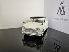 CLASSIC MINI 1:18 KYOSHO 8101W MORRIS MINI COOPER 1275S WHITE RARE