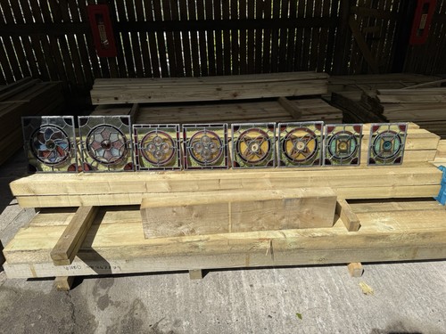 Reclaimed stained glass - stained,