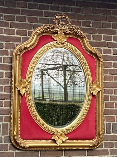 Mirror french louis - louis, gold