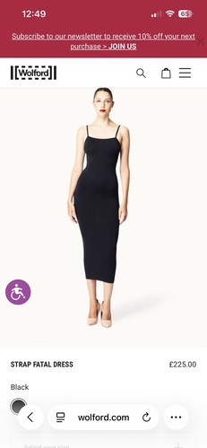 Brand new wolford strap - wolford, fatal