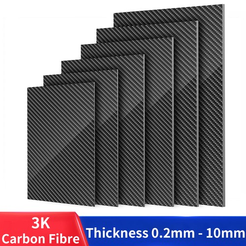 Carbon fibre sheet rigid - carbon,