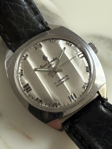 Henri sandoz manual wind 33mm - henri,