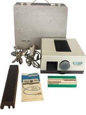 Voigtländer Perkeo Automat-N150 Slide Projector Case Remote Hanimex A1/212 Lamp