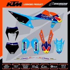 KTM MX Graphics Kit Motocross Graphics SX SXF EXC EXCF 125-500  PRO G BLU