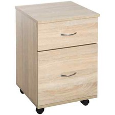 HOMCOM Mobile File Cabinet