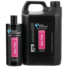 Groom Professional Baby Fresh Dog Shampoo - Baby Powder for Sensitive Skin