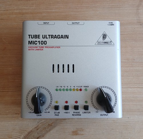 Behringer ultragain mic100 - ultragain,