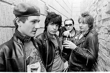 Captain Sensible Brian James Dave Vanian and Rat Scabies of punk b- Old Photo 4