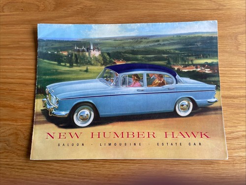 Humber hawk sales brochure - humber,
