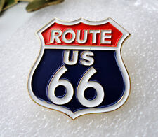 Interstate RED Route 66 Icon of America Historic Highway pin badge