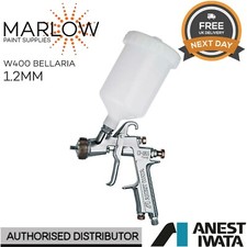 IWATA W400 BELLARIA CLASSIC PLUS GRAVITY SPRAY GUN WITH CUP - 1.2MM 13328512P