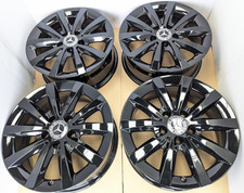 4x GENUINE BLACK MERCEDES A B