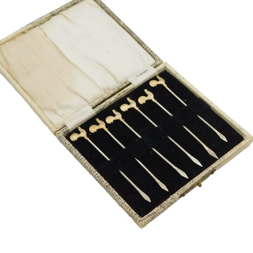 Boxed art deco sterling - deco, silver
