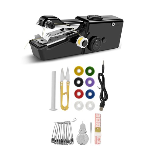 1set handheld mini sewing - mini,
