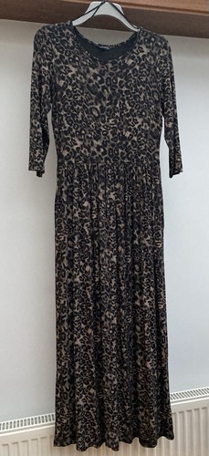 Animal print dress roman size - animal,