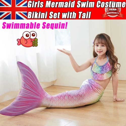 Girls mermaid tail swimming - girls,