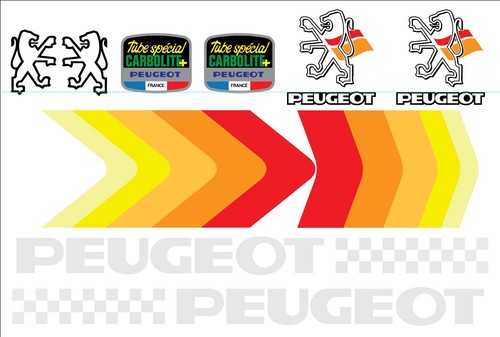 Peugeot decals sticker - peugeot,