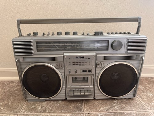 Vintage boombox rising - boombox,