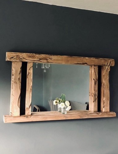 Large handmade rustic wooden - handmade,